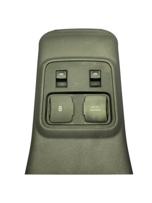 2021-2025 Ford Bronco Console Trim Panel with Window Switch and USB Ports - Rear (Used OEM)
