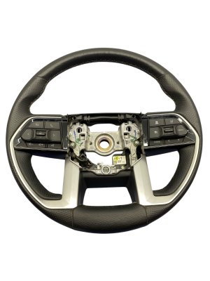 2023-2026 Toyota Sequoia Black Heated Leather Steering Wheel Assembly - Front (Used OEM)