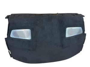 2019-2026 BMW M8 Black Speaker Deck Parcel Tray Shelf Alcantara - Rear (Used OEM)