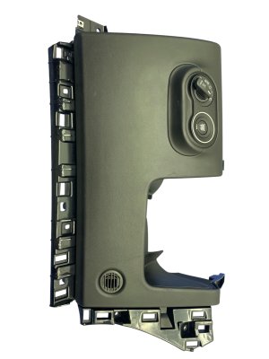 2017-2022 Maserati Levante Black Lower Knee Exterior Trim Panel with Headlight Switch - Front (Used OEM)