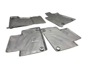 2017-2024 Maserati Levante Black Front and Rear All-Weather Rubber Floor Mat Set (Used OEM)