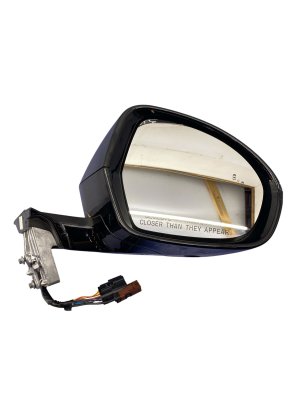 2024-2025 Lincoln Nautilus Black Power Folding Door/Side View Mirror with Camera and Blind Spot Information System - Front, Right (Passenger) (Used OEM)