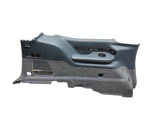 2022-2024 Jeep Grand Wagoneer Blue Quarter Trim Panel with Power Folding Seat Switches - Rear (Used OEM)