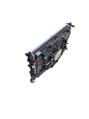 2023-2025 Genesis GV60 EV Radiator Condenser and Cooling Fan Assembly (Used OEM)
