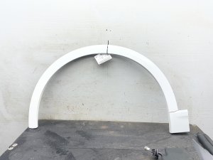 2019-2023 Audi Q8 White Wheel Arch Trim Molding Fender Flare - Front, Left (Driver) (Used OEM)