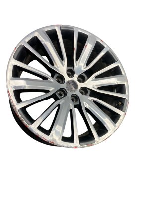 2022-2025 Jeep Wagoneer 22x9 18-Spoke Polished Charcoal Alloy Wheel (Used OEM)