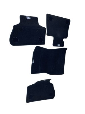 2019-2024 BMW X5 Black Front and Rear Carpeted Floor Mat Set (Used OEM)