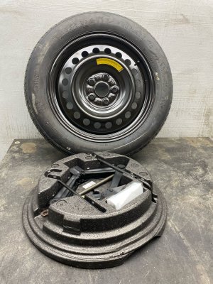 2017-2026 Honda Ridgeline 18x4 Compact Emergency Spare Wheel with Tire and Jack Kit (Used OEM)