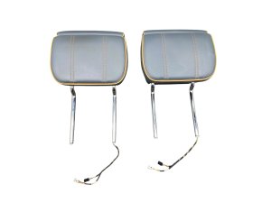 2022-2023 Jeep Wagoneer Blue Seat Headrest Set - Front, Right (Passenger) (Used OEM)