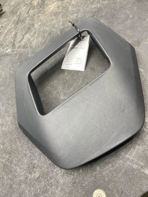 2020-2022 Audi Q7 Black Upper Dashboard Heads-Up Display Trim Cover Panel (Used OEM)