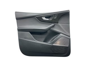 2019-2025 Audi Q8 Black Door Interior Trim Panel - Front, Left (Driver) (Used OEM)