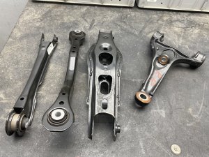 2016-2022 Honda Pilot Upper and Lower Suspension Control Arm Set - Rear, Right (Passenger) (Used OEM)