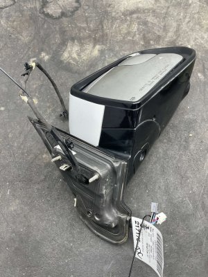 2022-2024 Jeep Wagoneer White Manual Folding Door/Side View Mirror with Surround View - Front, Right (Passenger) (Used OEM)