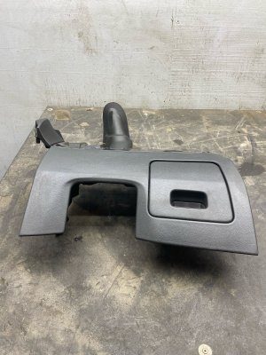 2019-2025 Audi Q8 Black Lower Dash Knee Trim Panel with Storage Compartment - Front (Used OEM)