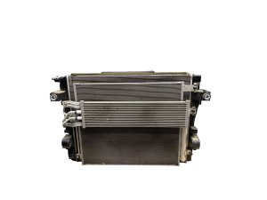 2022-2023 Jeep Wagoneer A/C Condenser and Radiator Assembly with Fan Shroud (Used OEM)