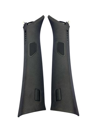 2017-2024 Maserati Levante Black A-Pillar Trim Cover Panel Set - Front (Used OEM)