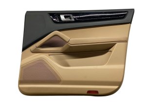 2019-2023 Porsche Cayenne Beige Door Interior Trim Panel - Front, Left (Driver) (Used OEM)