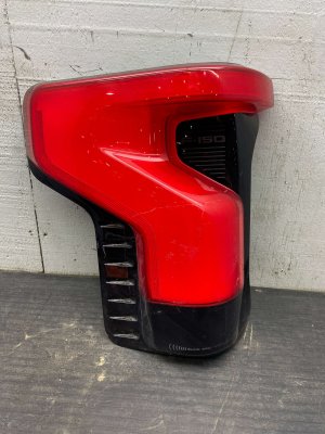 2022-2025 Ford F-150 Lightning Quarter Panel Mounted LED Taillight Assembly - Rear, Left (Driver) (Used OEM)