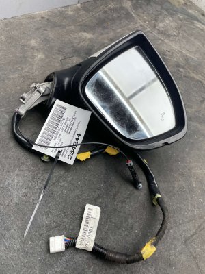 2022-2025 Nissan Pathfinder White Power Folding Heated Door/Side View Mirror with Camera - Front, Right (Passenger) (Used OEM)