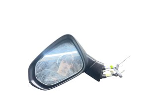 2024-2025 Toyota Grand Highlander Caviar (Black) Power Folding Blind Spot Door/Side View Mirror with Camera - Front, Left (Driver) (Used OEM)