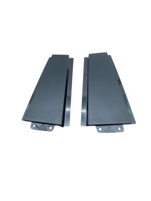 2021-2025 Ford Bronco Black Door Window B-Pillar Applique Molding - Front (Used OEM)