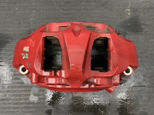 2017-2025 Audi Q7 Red Disc Brake Caliper - Front, Left (Driver) (Used OEM)