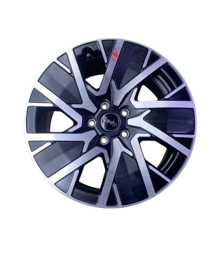 2023-2025 Jeep Wagoneer Black 20x9 6 Y-Spoke Gloss Black Alloy Wheel (Used OEM)