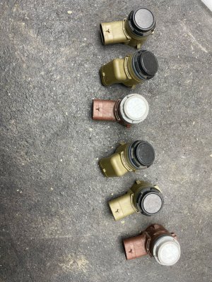 2019-2025 Audi A6 Bumper Park Assist Sensor Set - Front (Used OEM)