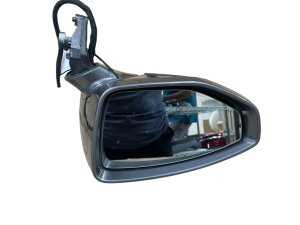 2019-2025 Audi A8 Gray Power Door/Side View Mirror with Camera - Front, Left (Driver) (Used OEM)