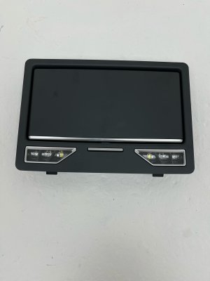2019-2025 Audi A8 Black Illuminated Interior Vanity Mirror - Rear (Used OEM)