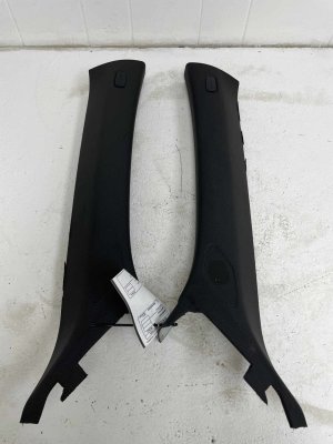 2015-2020 Audi S3 Black Windshield A-Pillar Trim Panel Cover Set - Front (Used OEM)