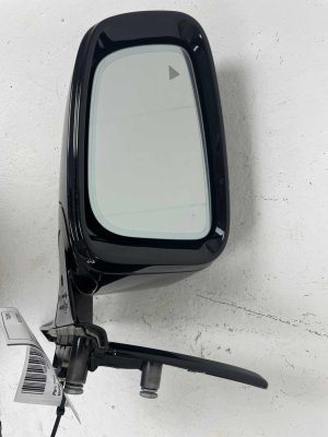 2019-2024 BMW M850i xDrive Black Power Blind Spot Door/Side View Mirror - Front, Left (Driver) (Used OEM)