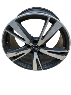 2017-2020 Audi RS3 Black 19x8 5-Split Spoke Machined Alloy Wheel (Used OEM)