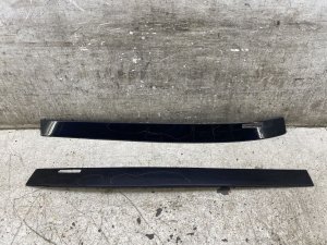 2012-2015 Mercedes-Benz ML350 Black Roof Molding Cover Panel Set for Panoramic Sunroof - Front (Used OEM)