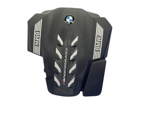 2019-2026 BMW M850i xDrive Black Engine Appearance Trim Cover (Used OEM)