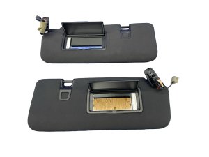 2023-2026 Maserati Grecale Black Alcantara Sun Visor Set - Right (Passenger) (Used OEM)