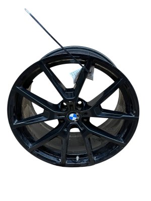 2019-2025 BMW M850i xDrive Black 20x9 5 Y-Spoke Machined Black Alloy Wheel - Rear (Used OEM)