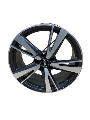 2017-2020 Audi RS3 Black 19x8 5-Split Spoke Machined Alloy Wheel (Used OEM)