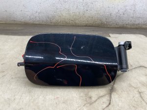 2012-2015 Mercedes-Benz ML350 Black Fuel Filler Door Assembly with Lock Actuator and Pocket (Used OEM)