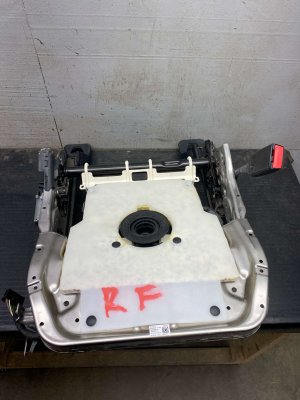 2022-2025 Ford F-150 Lightning Power Lower Seat Track Frame Assembly - Front (Used OEM)