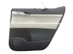 2023-2025 Hyundai Palisade Beige Door Interior Trim Panel with Sun Shade - Rear, Right (Passenger) (Used OEM)