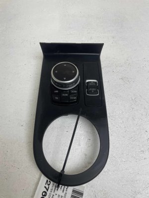 2011-2012 BMW 528i Console Mounted iDrive Media Radio Control Panel (Used OEM)