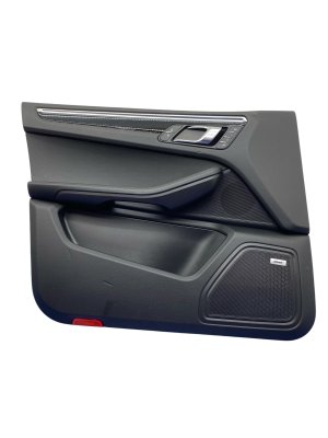 2015-2025 Porsche Macan Black Door Interior Trim Panel with Bose Speaker Grille - Front, Left (Driver) (Used OEM)