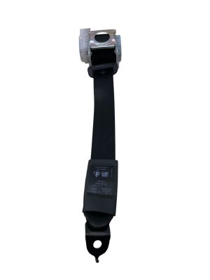 2015-2025 Porsche Macan Black Seat Belt Assembly - Rear, Left (Driver) (Used OEM)