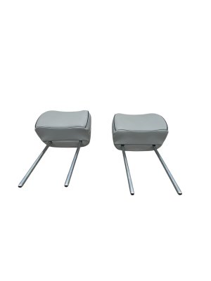 2023-2025 Hyundai Palisade Beige Seat Nappa Leather Headrest Set - Front, Right (Passenger) (Used OEM)