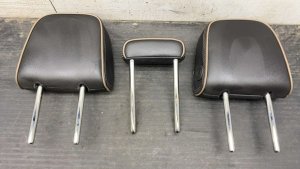 2023-2025 GMC Canyon Jet Black Seat Headrest Set (3) - Rear, Left (Driver) (Used OEM)