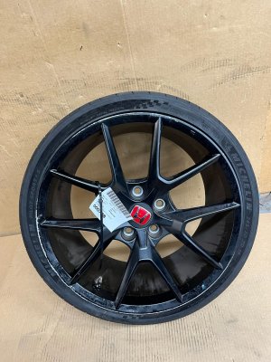 2023-2025 Honda Civic Black 19x9.5 10-Spoke Alloy Wheel (Used OEM)