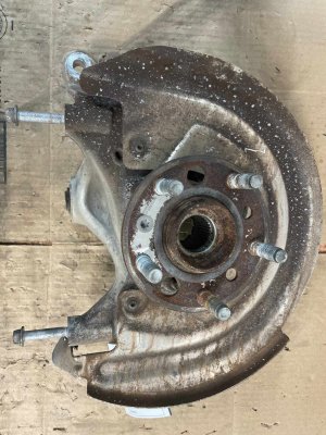 2022-2025 Lucid Air Rear Spindle Knuckle Wheel Bearing Hub Assembly (New OEM)