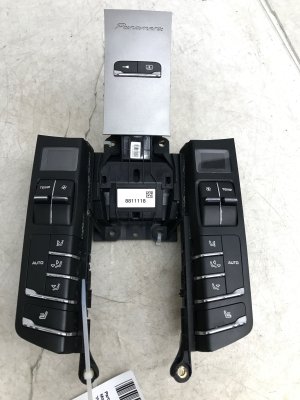 2010-2016 Porsche Panamera Automatic Temperature Control Module - Rear (Used OEM)