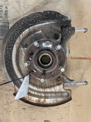 2022-2025 Lucid Air Rear Spindle Knuckle and Wheel Bearing Hub Assembly (Used OEM)